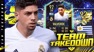 92 TOTS Federico Valverde Team Takedown!!!