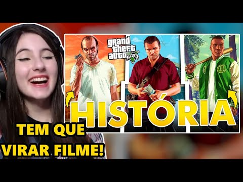 DESCOBRINDO A HISTÓRIA INCRÍVEL do GTA V