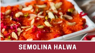 Sooji Ka Halwa | Semolina Halwa | Dondurmali Irmik Helvasi | Semolina Halwa with Ice Cream