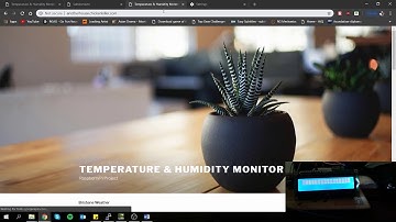Mini project - Raspberry Pi Temperature and Humidity Monitoring