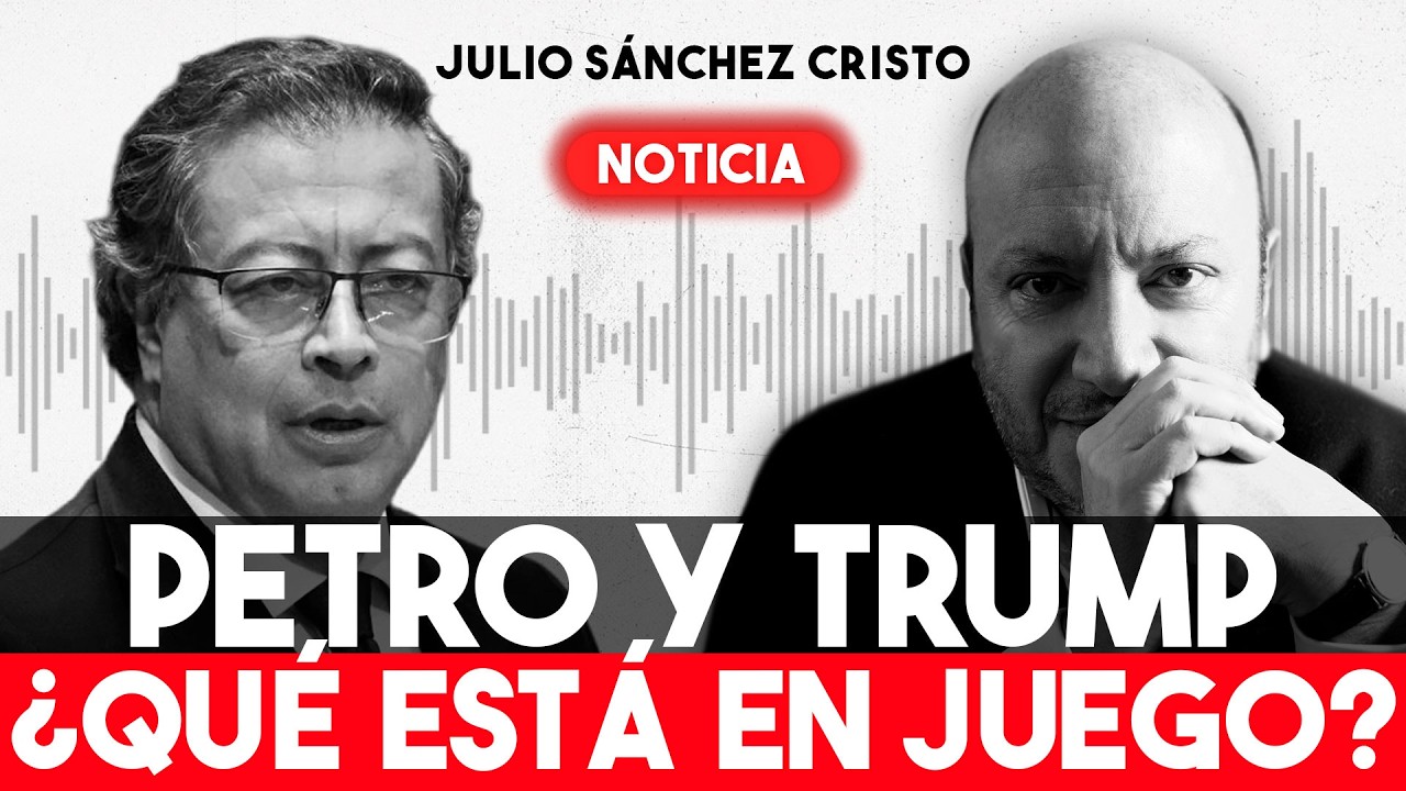 La ENTREVISTA DE LA QUE TODOS HABLAN: Petro habla con Julio Sánchez Cristo de su reunión con Trump