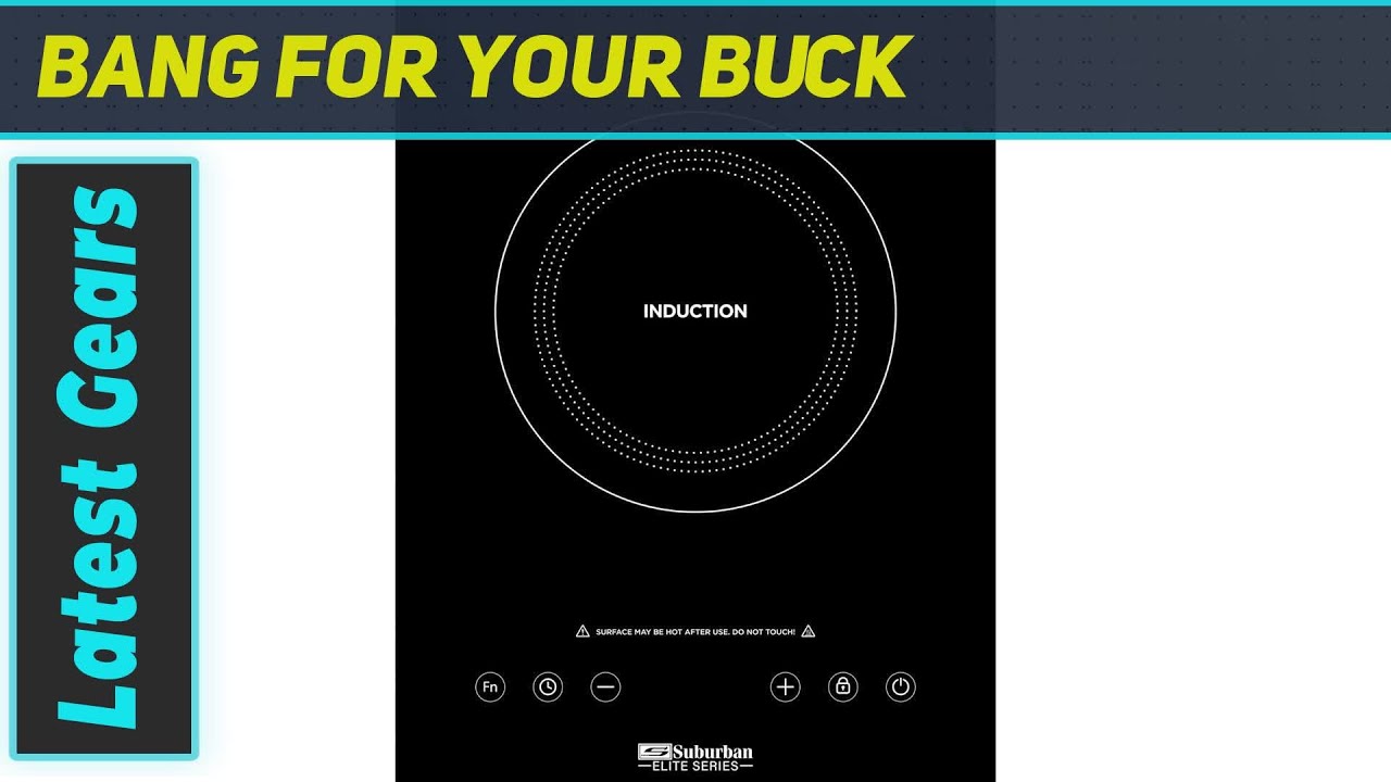 Suburban MFG Single Induction Cooktop: Elevate Your Cooking Experience