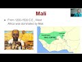 The Rise and Influence of West African Trade Empires