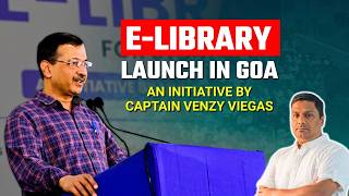Launch of E-Library with 10,000+ digital books initiatives in Benaulim Constituency, Goa