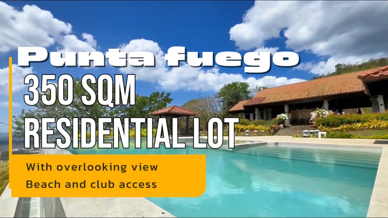 TN9C-034-24 Punta fuego residential lot 350 sqm with over looking view ...