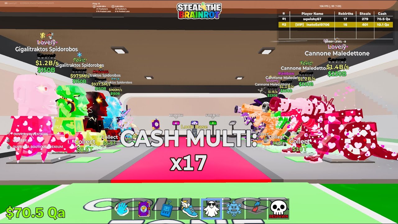 trade 100% légit steal the brainrot je suis top 1000 fr