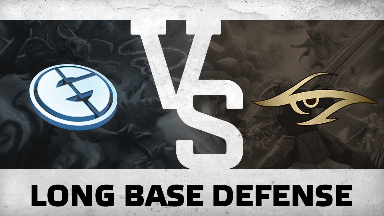 Long base defense by EG vs Team Secret @The Frankfurt Major