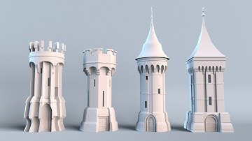 Castle Generator Demo - Houdini