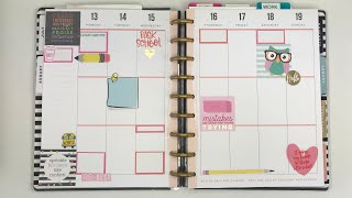 Plan With Me Weekly: Happy Planner Back To School Edition