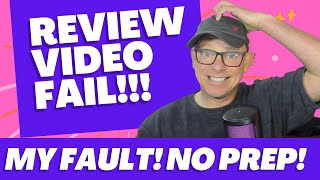 Software Review Goes Wrong: Everything that could go wrong DID!