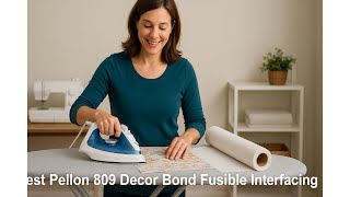 🧵 Best Bond Fusible Interfacing | Pellon Décor Bond Heavy Fusible Interfacing 809P by The Yard 🧵