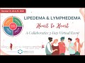 Heart to heart event invitation from lipedema simplified