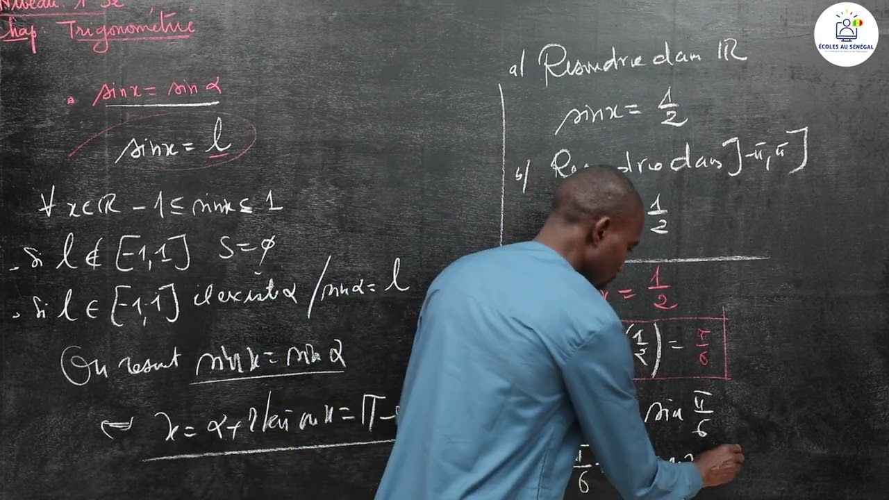 Exercices - Première S2 - Mathématiques: Trigonométrie  / Suite 1 / M. Boye