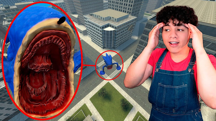 Un DRON capta a SHIN SONIC EATER  en la CIUDAD
