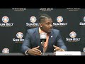 2019 Sun Belt Football Media Day: Tra Minter, South Alabama
