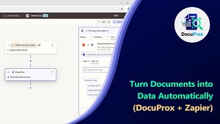 Turn Documents into Data Automatically with (DocuProx + Zapier)