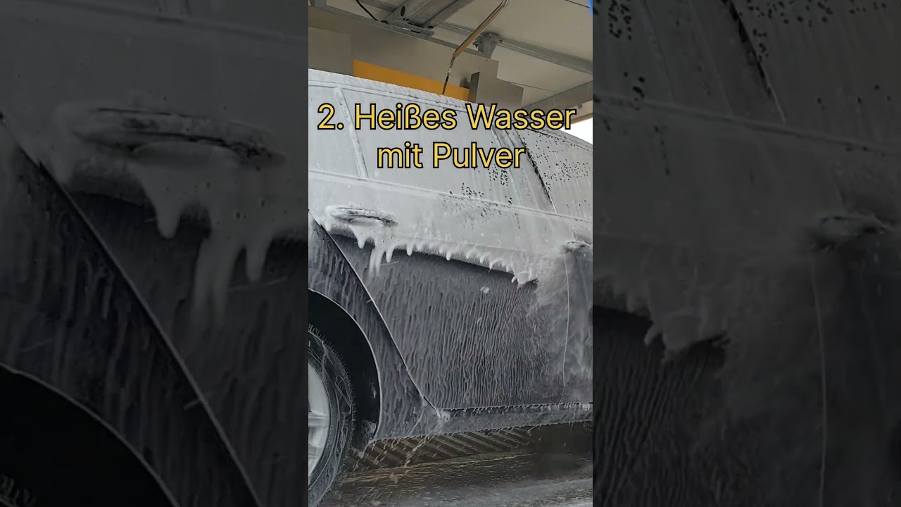 Autowaschanlagen-Dienstleistungen. 