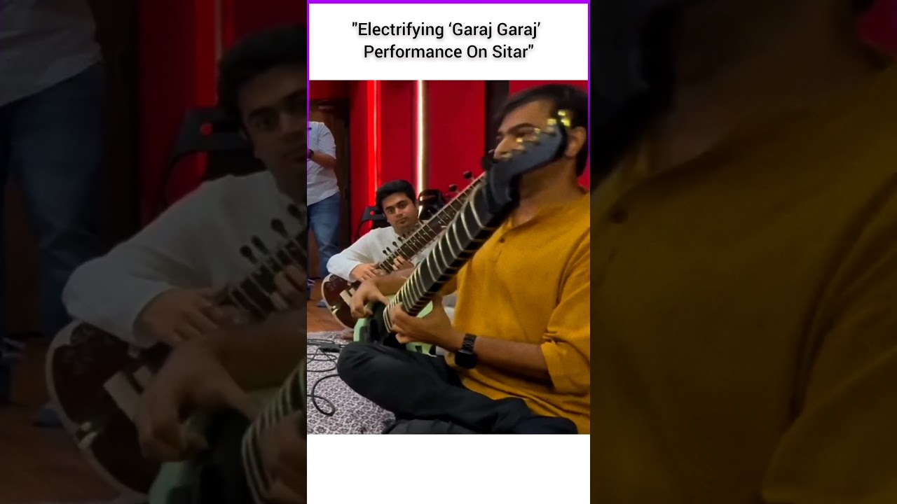 Garaj Garaj Sitar Version By Purbayan Chatterjee & Musicians 🔥✨