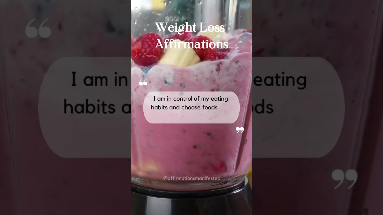 I AM AFFIRMATIONS: Weight Loss 