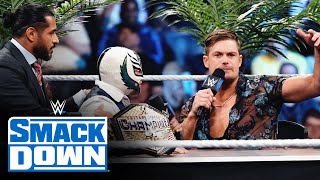 United States Champ Rey Mysterio On The Grayson Waller Effect Smackdown Highlights, Aug. 18, 2023