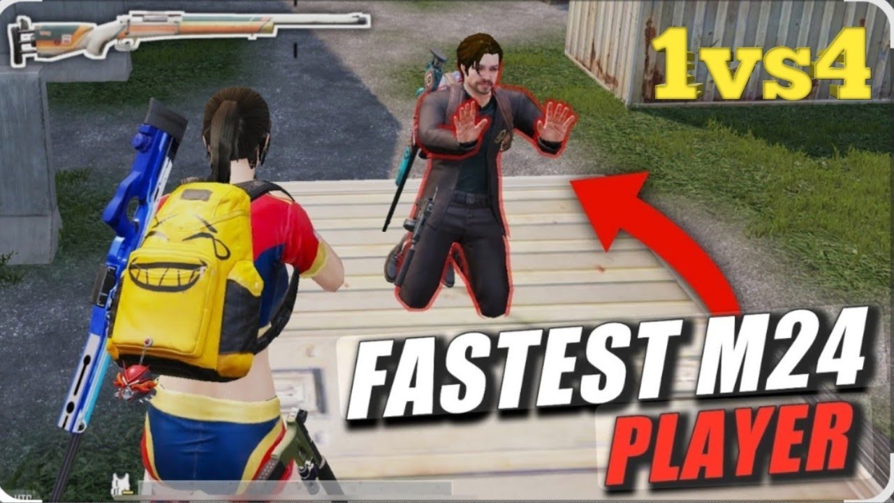 1v4 Sniper Fight 🔥 | BGMI Custom Room