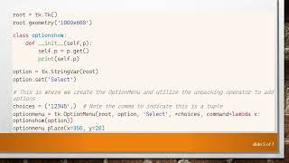 How To Dynamically Add Options To A Tkinter Optionmenu In Python
