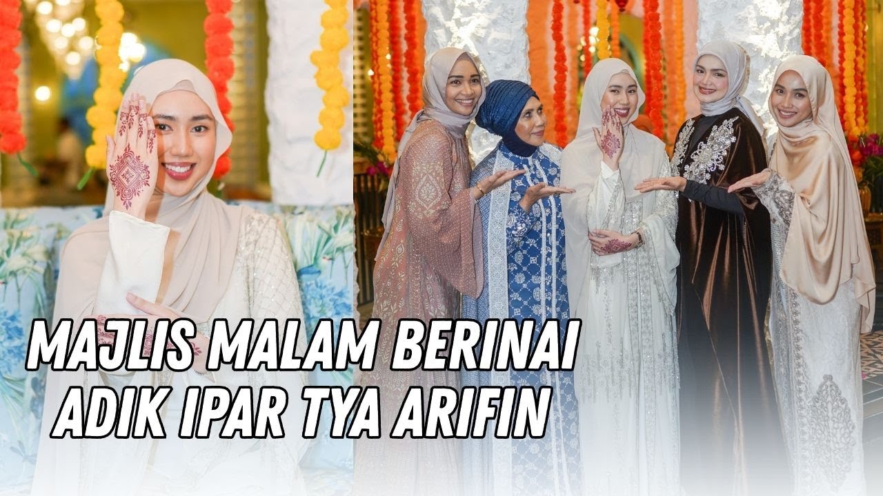 VLOG | MAJLIS MALAM BERINAI IZZA ADIK IPAR | TYA ARIFIN