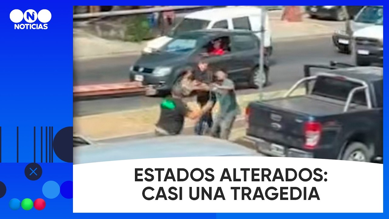 CHOQUE, PELEA y un ATAQUE CRIMINAL en el Acceso Oeste 