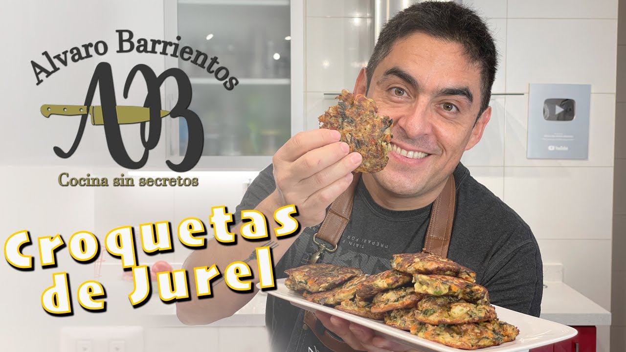 CROQUETAS DE JUREL. Receta Sana y Deliciosa - Croquetas de Pescado Alvaro  Barrientos - YouTube