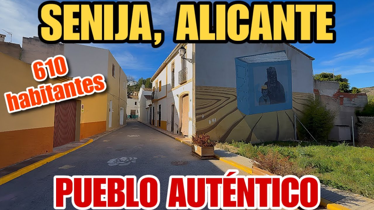 Bienvenidos a SENIJA - Pequeño y Auténtico PUEBLO en Alicante!🏡