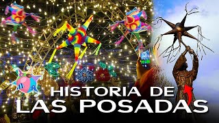Así es una posada mexicana, historia y significado de las posadas, Acolman el origen de las Piñatas