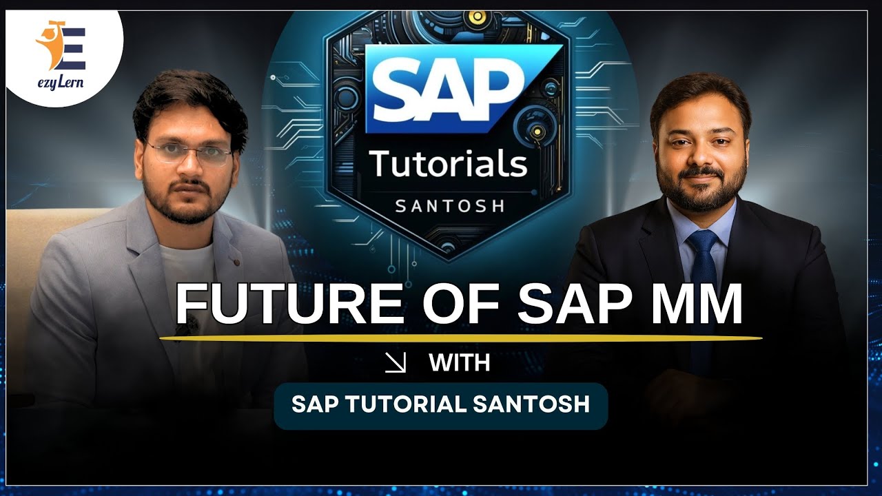 SAP MM Podcast with SAP Tutorial Santosh | Future of SAP MM