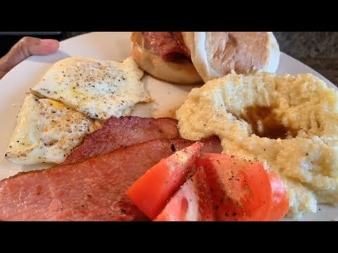 How to make Country Fried Ham And Red eye Gravy