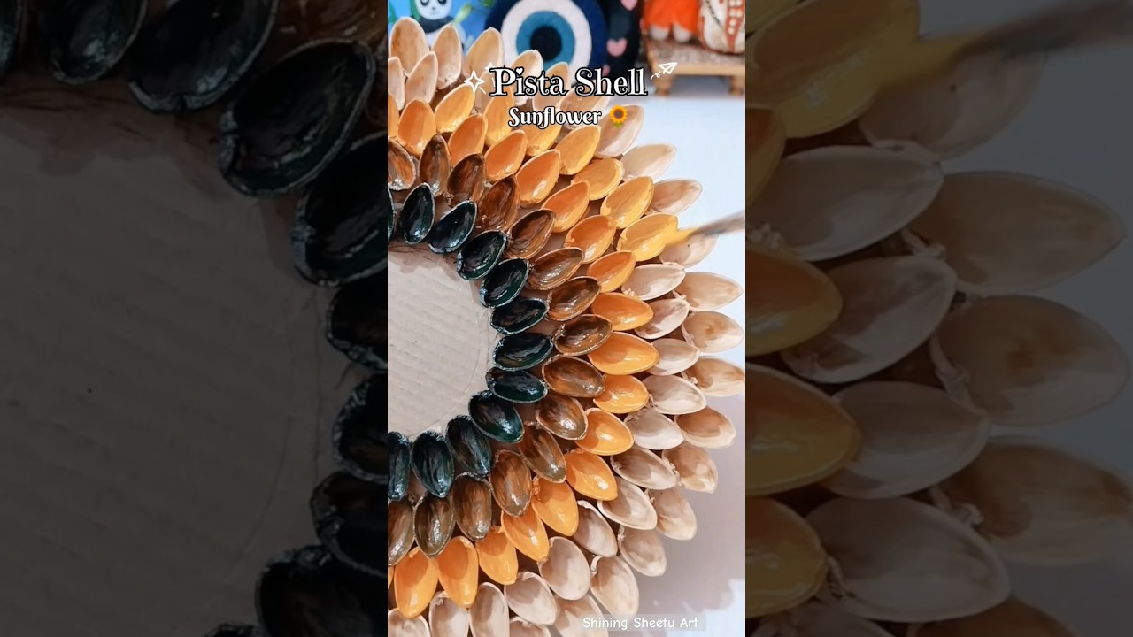 Pista Shell Wall Hanging Craft 