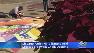 Artist Nate Baranowski Brings Halloween Festivity To Howard Street