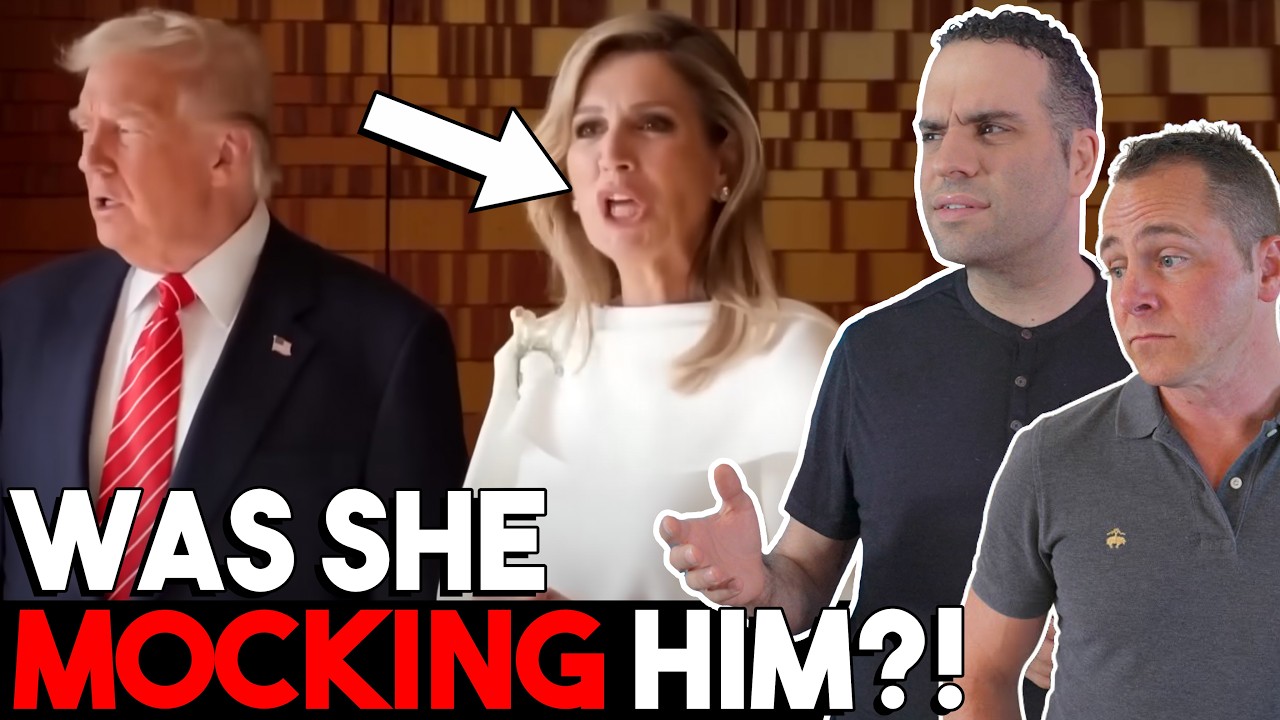 Did The Dutch Queen Really MOCK Donald Trump? Body Language Analysts React! (Ft. Chase Hughes)