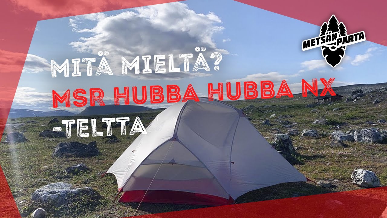 ⛺ Mitä mieltä? Esittelyssä Hubba Hubba NX -teltta (myös pystytys) ⛺