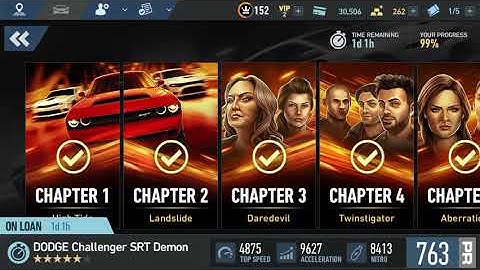 NFS:NL - Event Complete - Dodge Challenger SRT Demon