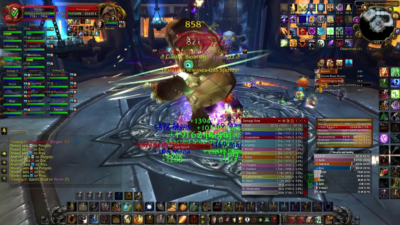 Rise - Festergut 25 Man Guide - Sunwell Angrathar