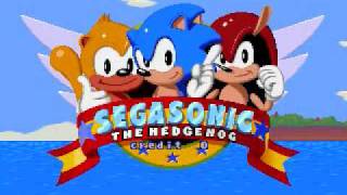 SegaSonic The Hedgehog Soundtrack Bomb!
