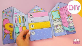 How to make unicorn house in album | Step by step tutorial