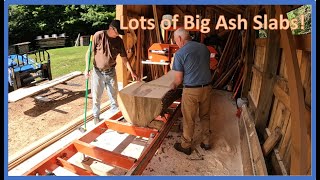 Highlights from Milling Ash Logs with Wood-Mizer LT-15