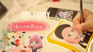Deco Squishy With Me Spy X Family Anya Forger Painting
