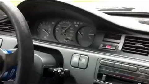 B18C stock with hytech replica Header.. Van Drie Tunning.!