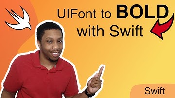 UIFont Bold Swift Tutorial