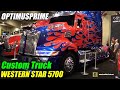 2015 Western Star 5700 OP Optimusprime Transformers Truck - Walkaround - 2015 Expocam Montreal