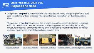 82-317 Rehabilitation of the Middletown-Portland Railroad Bridge over the Connecticut River