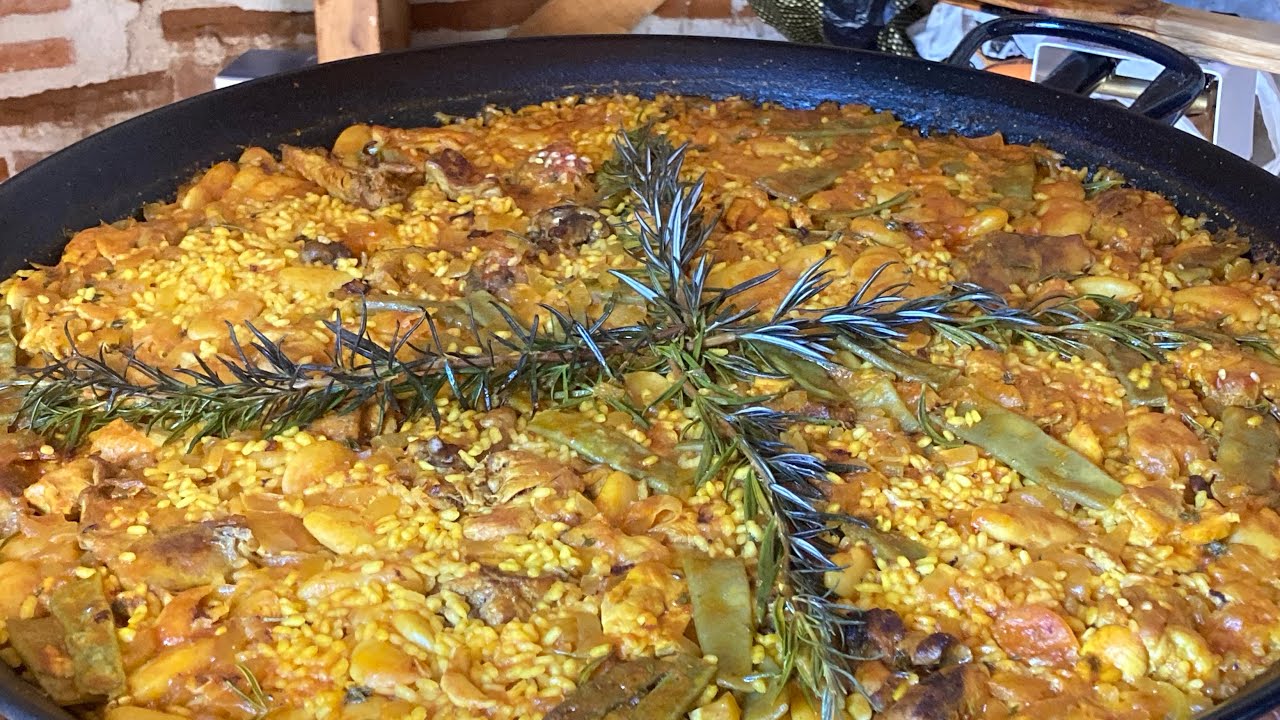 Paella valenciana YouTube