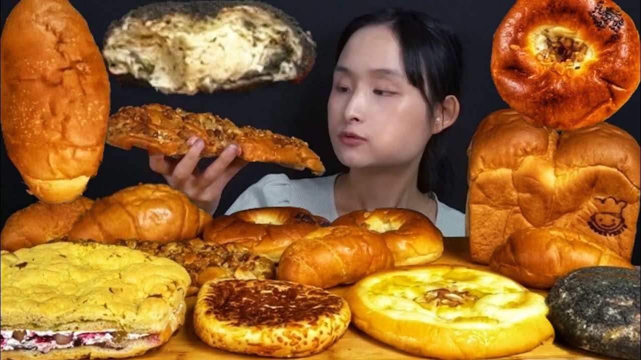 헤리베르 여러가지 빵 먹방