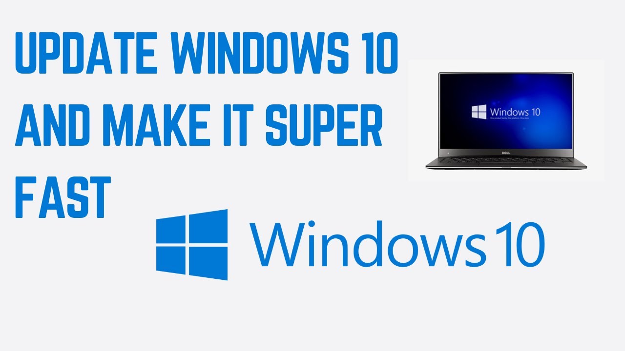 How to Update Windows and Make It Super Fast | Boost Speed ...
